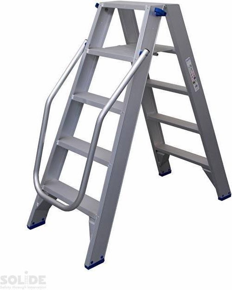 Solide Professionele Dubbele Trap 2x6 Treden