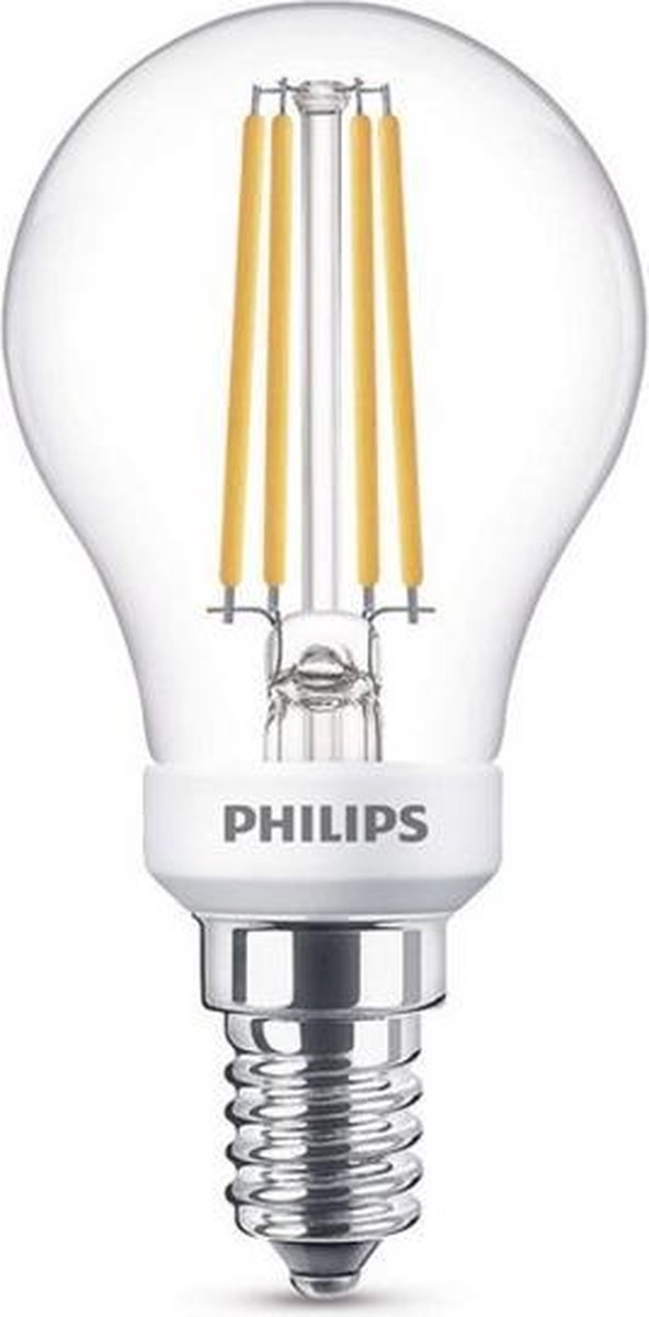 Philips LED kogel E14 3W Filament Blister