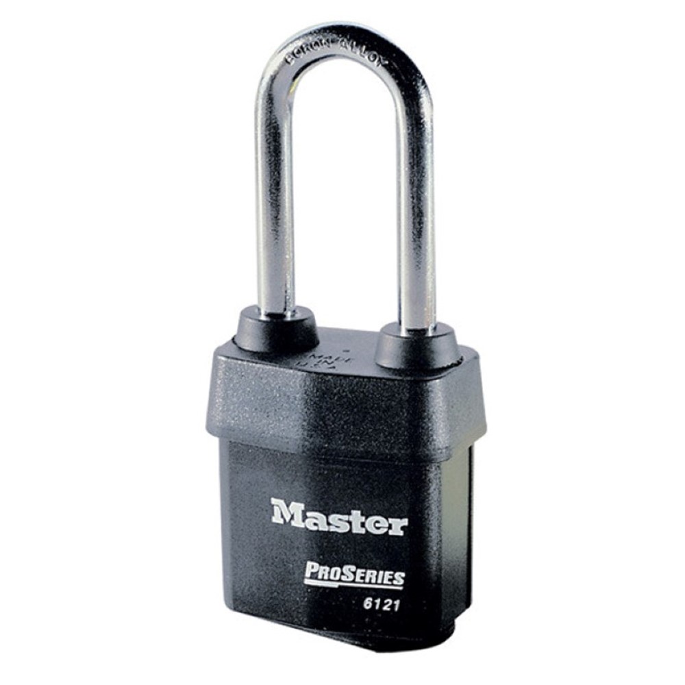 Masterlock 54mm laminated steel body with Xenoy protective cover - 64mm boron-all