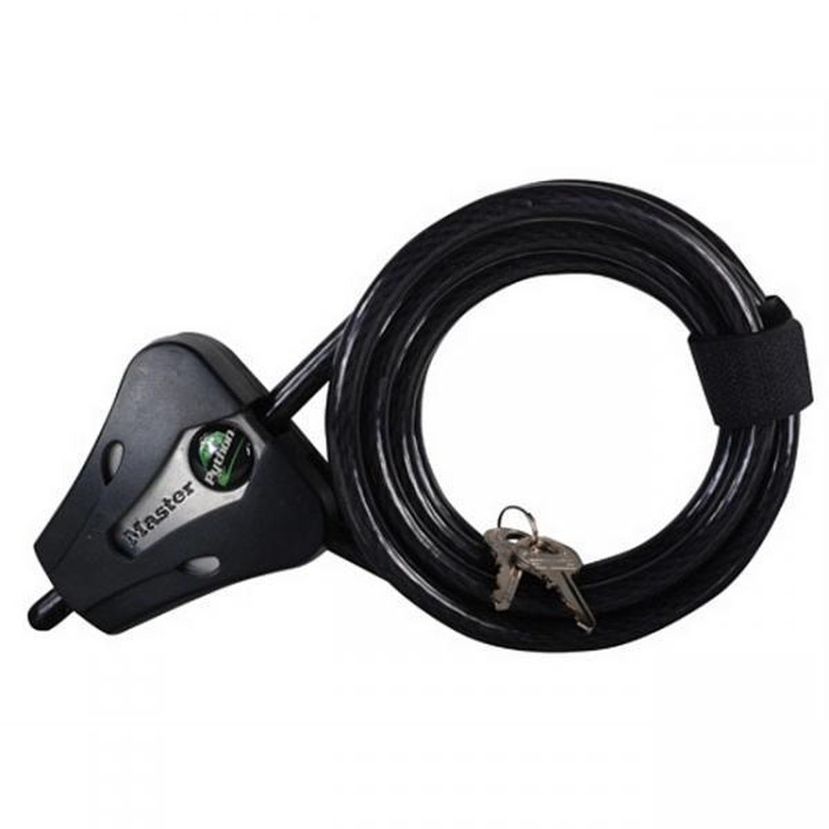 Masterlock Adjustable cable 1.80m x Ø 8mm - braided steel - 2 keys