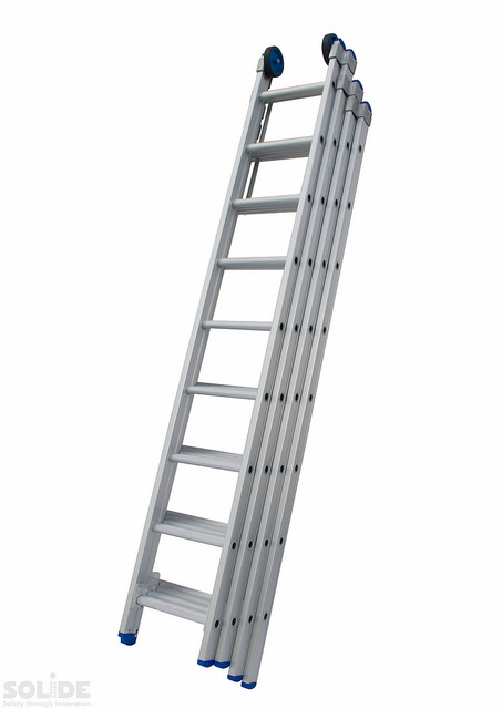 Solide 4-Delige Ladder 4x9