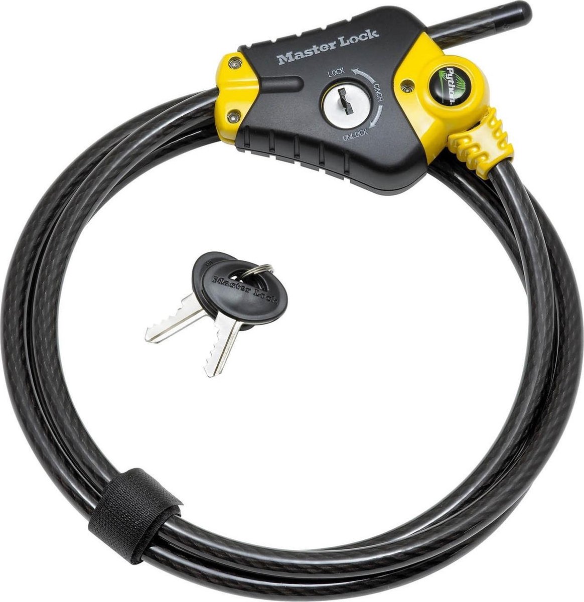 Masterlock Adjustable locking cable 1,80 m x Ø 10 mm - 4 keys
