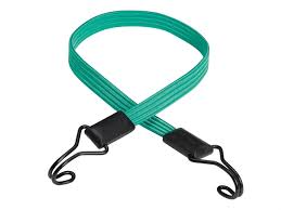 Masterlock Flat bungee 80cm - colour : greendouble reverse hook