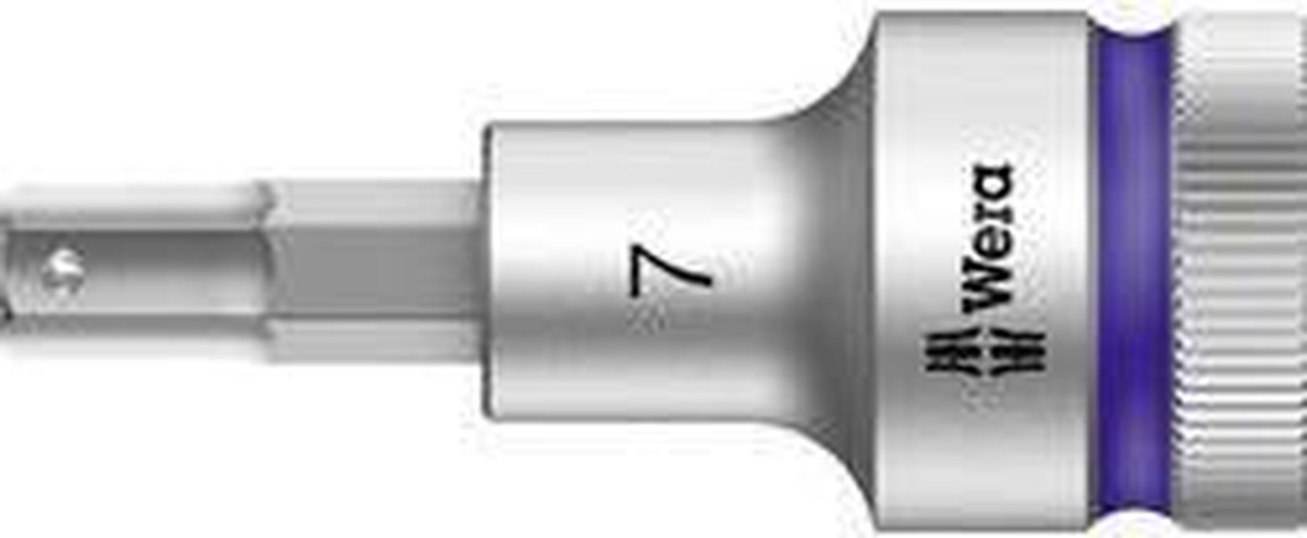 Wera 8740 C HF Zyklop Bit/dop-combinatie met Vasthoudfunctie met 1/2" Aandrijving , 7.0 x 60 mm - 1 stuk(s)