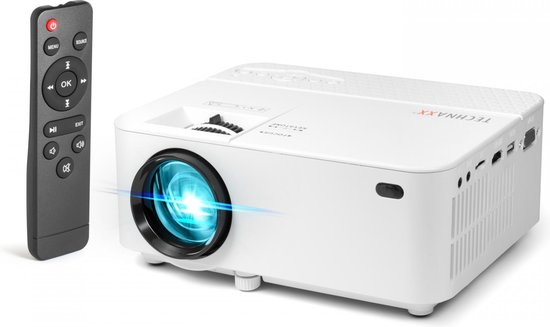 Technaxx TX-113 beamer/projector 1800 ANSI lumens 1080p (1920x1080) Desktopprojector - Wit