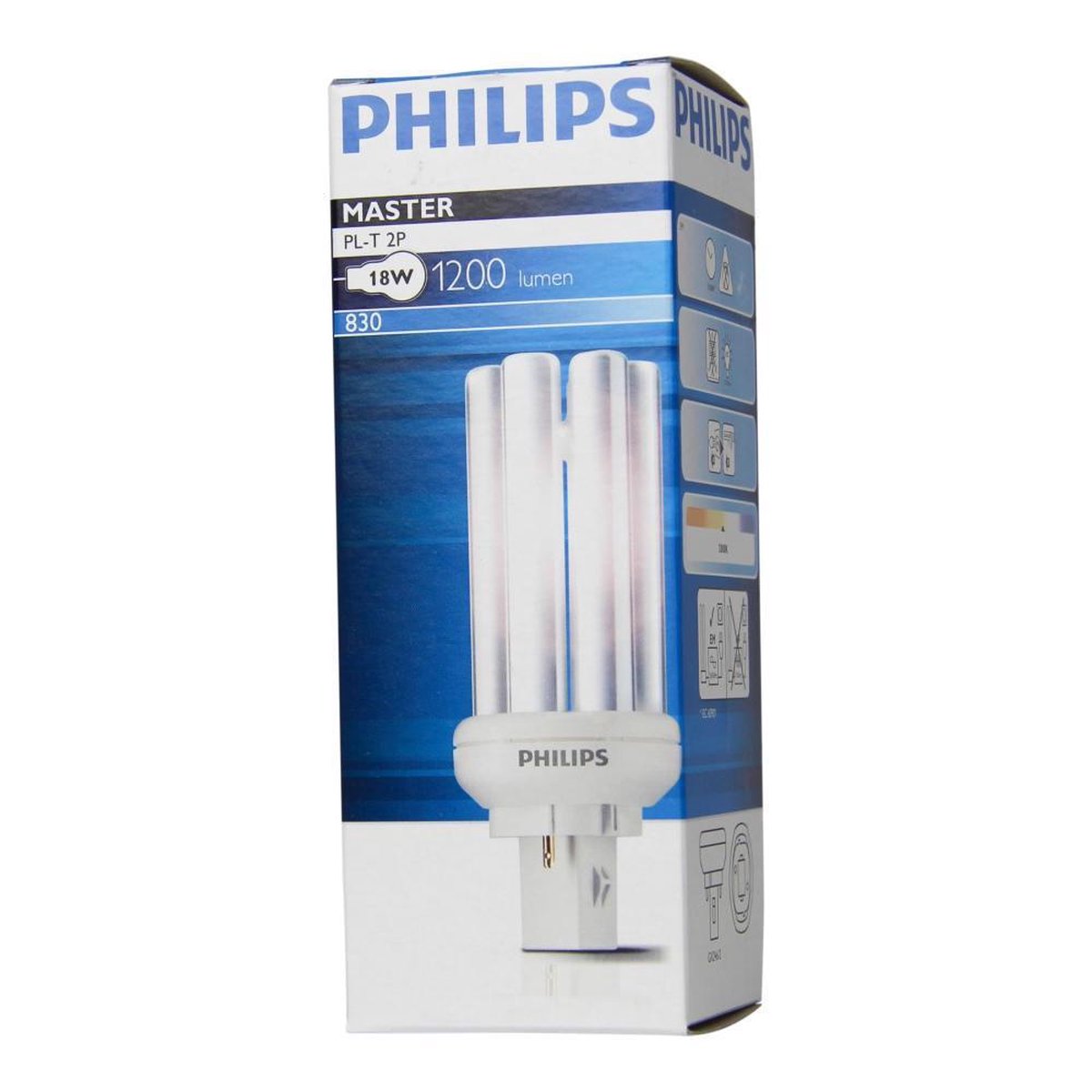 Philips PLT 2P 18W/830 GX24D