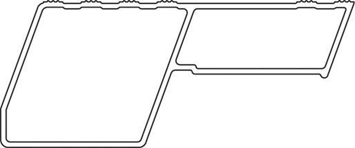 Altrex Taurus dubbel oploopbare trap TDO 2 x 6