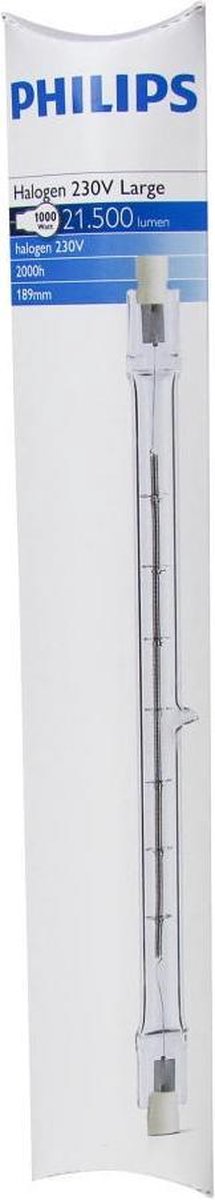 Philips Halogeen staaflamp 1000W 189mm - Wit