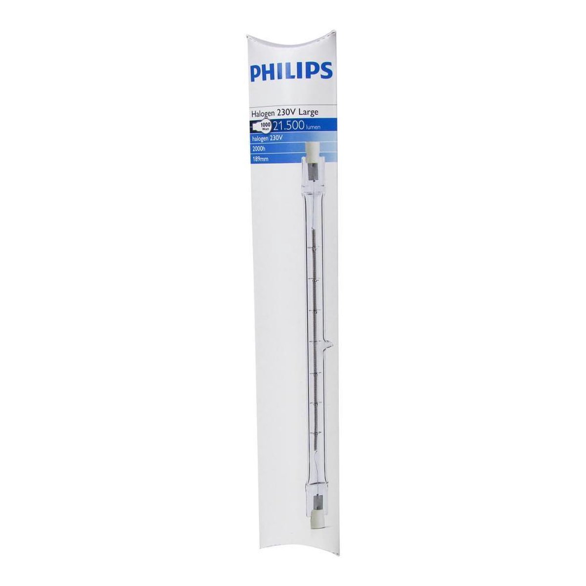 Philips Halogeen staaflamp 1000W 189mm - Wit