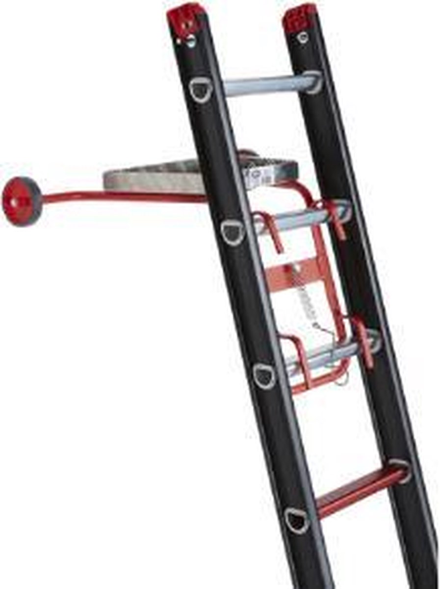 Altrex Muurafhouder met toprollen en bakje