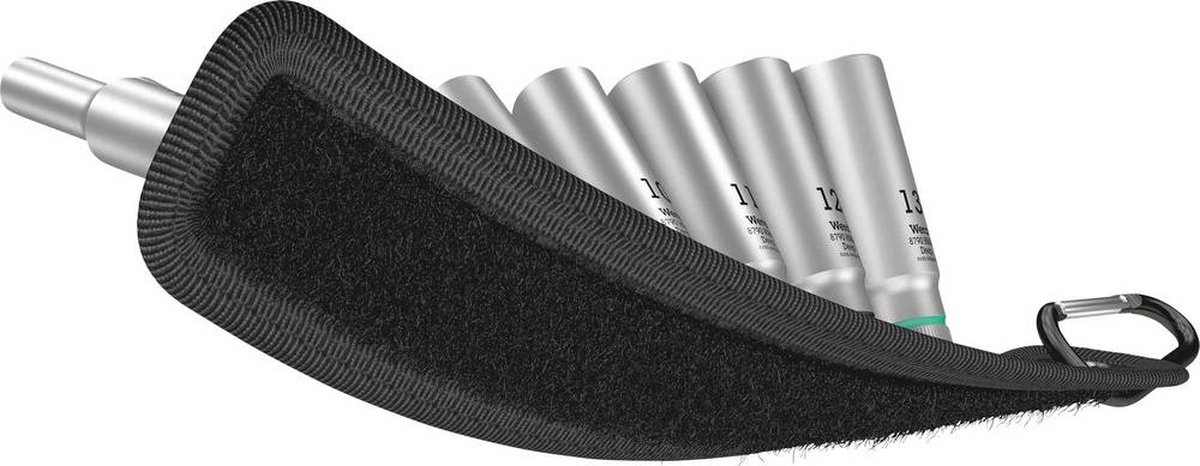 Wera Belt A - Deep 1 Doppen set, met 1/4" -aandrijving, 9-delig