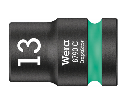 Wera 8790 C Impaktor Dop met 1/2"-aandrijving, 21 x 38 mm