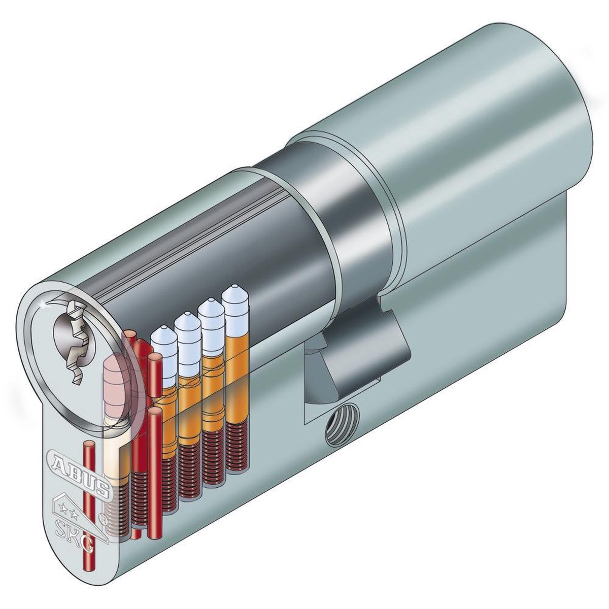 Abus Cilinder E60Np 30/30 - E60NP 30/30