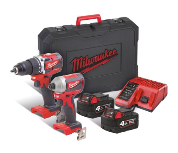 Milwaukee M18 CBLPP2B-402X Power Pack 18V | M18 CBLDD + M18 CBLID