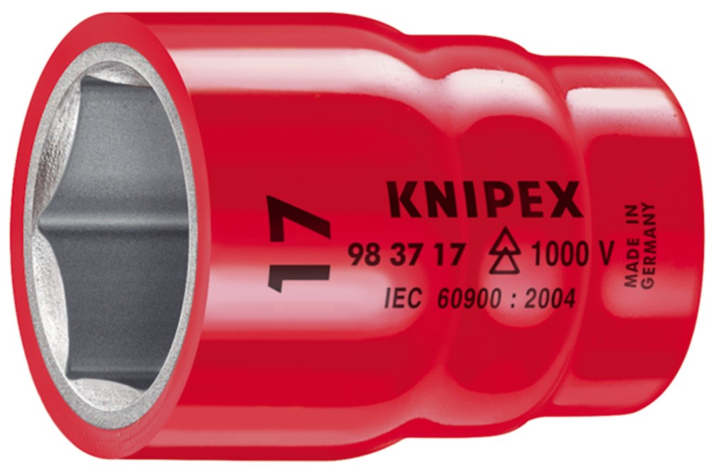 Knipex Dop voor ratel 3/8 " - 19 mm VDE" - 98 37 19