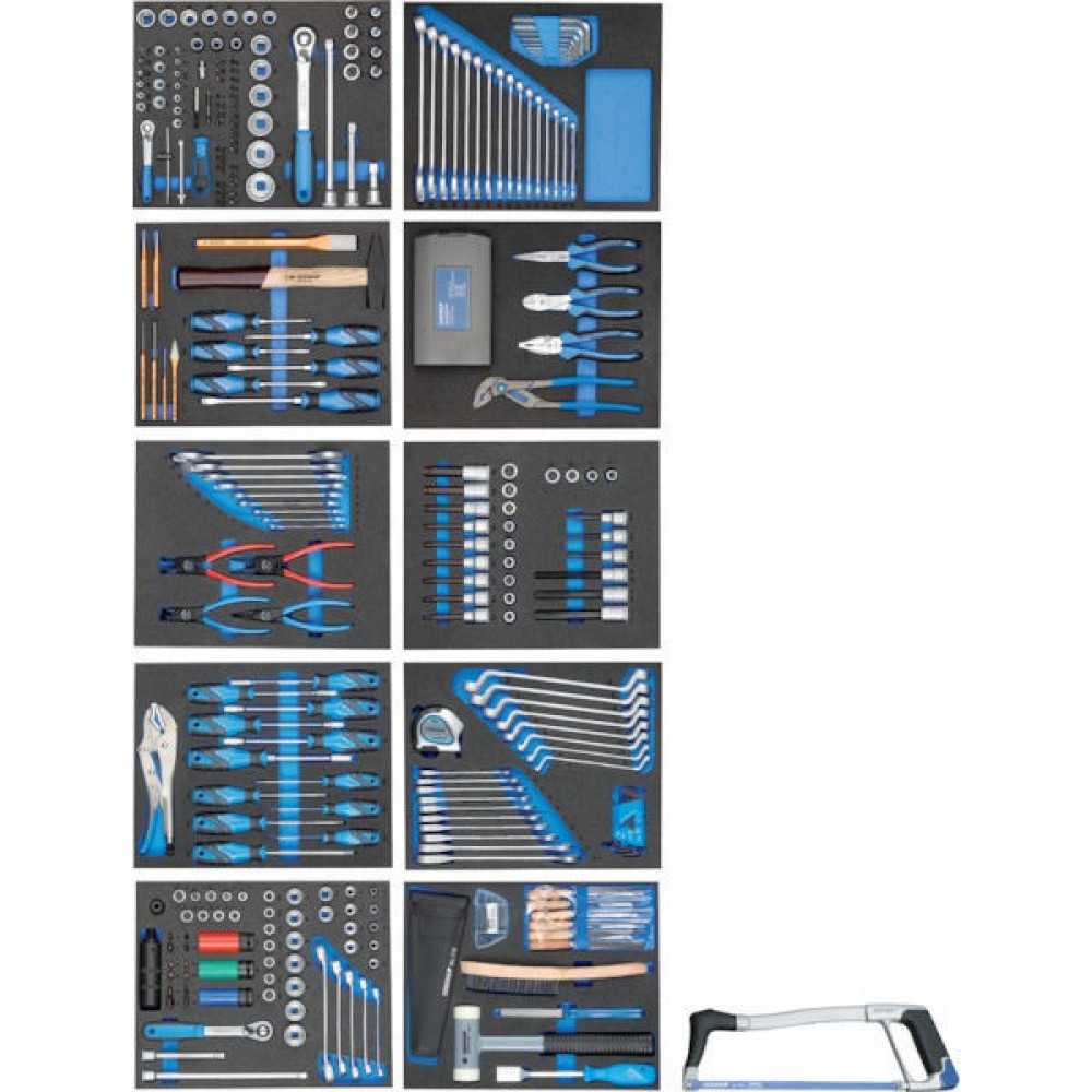 Gedore TS 308 | Gereedschapset in module | 308-Delig