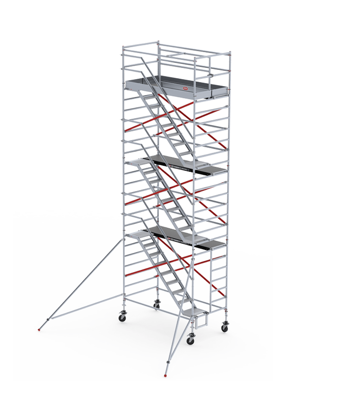 Altrex RS TOWER 53-S | Trapsteiger | 10.2m | Fiber-Deck | 185