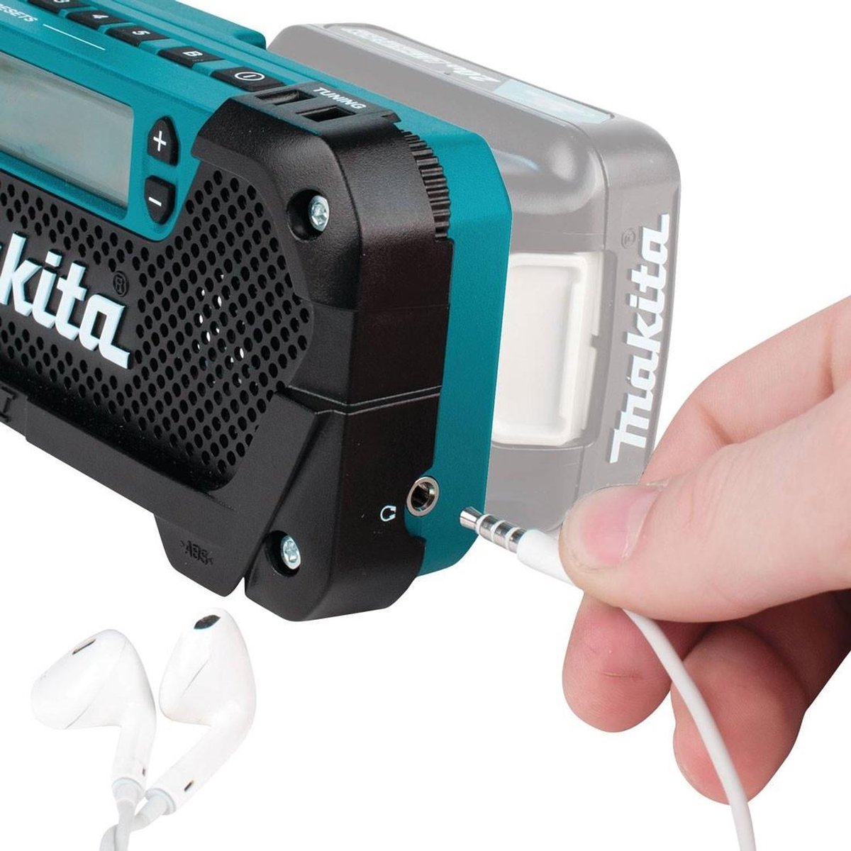 Makita Draagbare radio 10,8V - DEAMR052