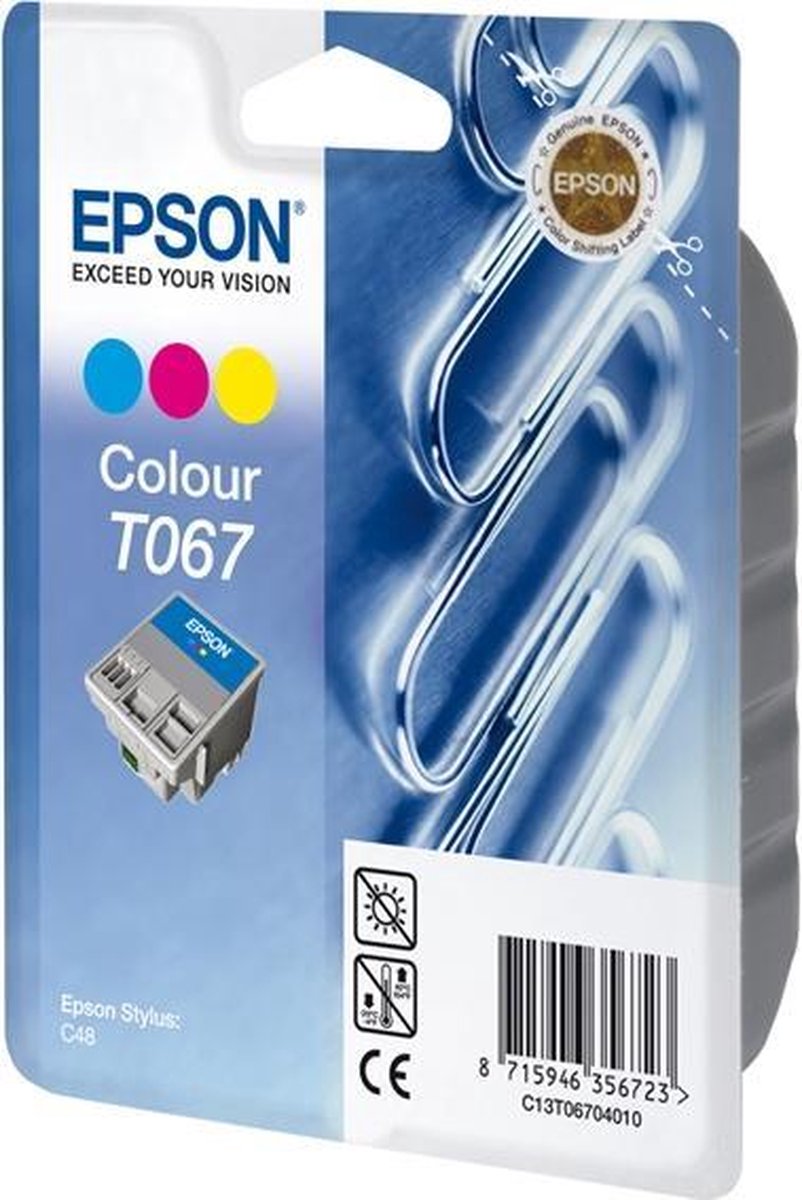 Epson inktpatroon kleur T0670