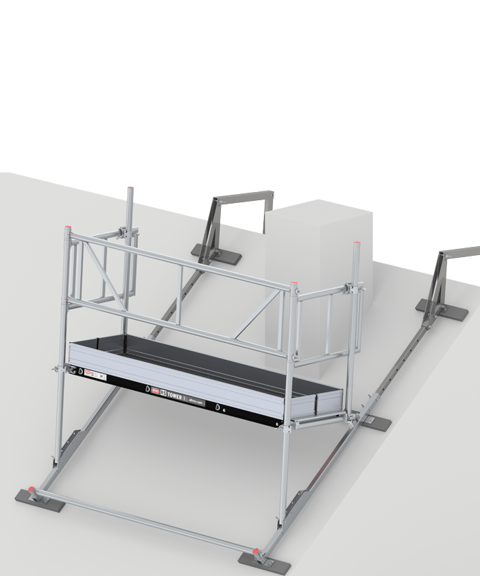 Altrex SchoorsteenSteiger | 185x75 | Fiber | Dubbel