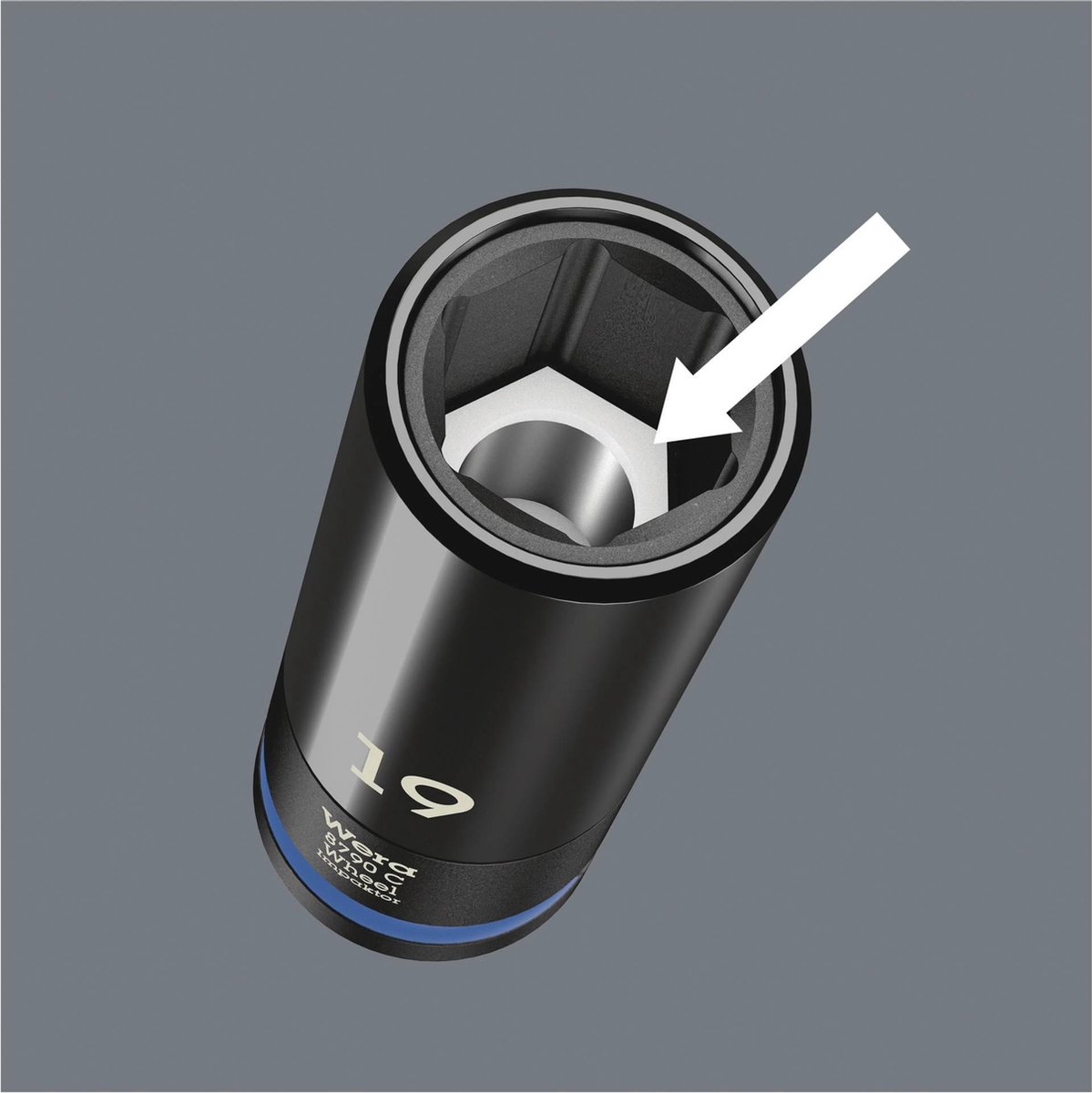 Wera 05004595001 3-delige Wheel Impaktor Dopsleutelset 1 - 1/2'' - 85mm