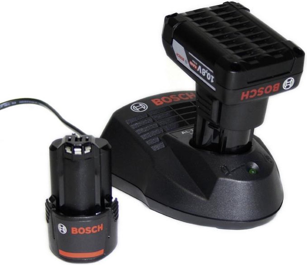 Bosch GSR 12V-15 accuboorschroevendraaier | 12v 2.0Ah + 4.0Ah accu | + 39 accessoires - Blauw