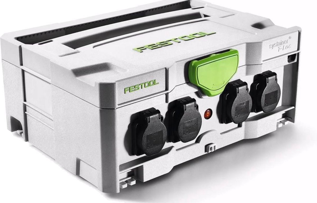 Festool SYS-PowerHub SYS-PH 10 meter verlengsnoer met 5 stopcontacten in systainer