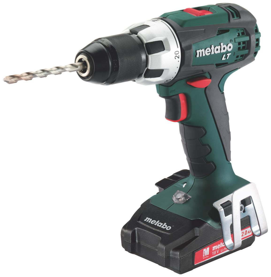 Metabo BS 18 LT Compact accuboormachine | 18v 2.0Ah Li-ion