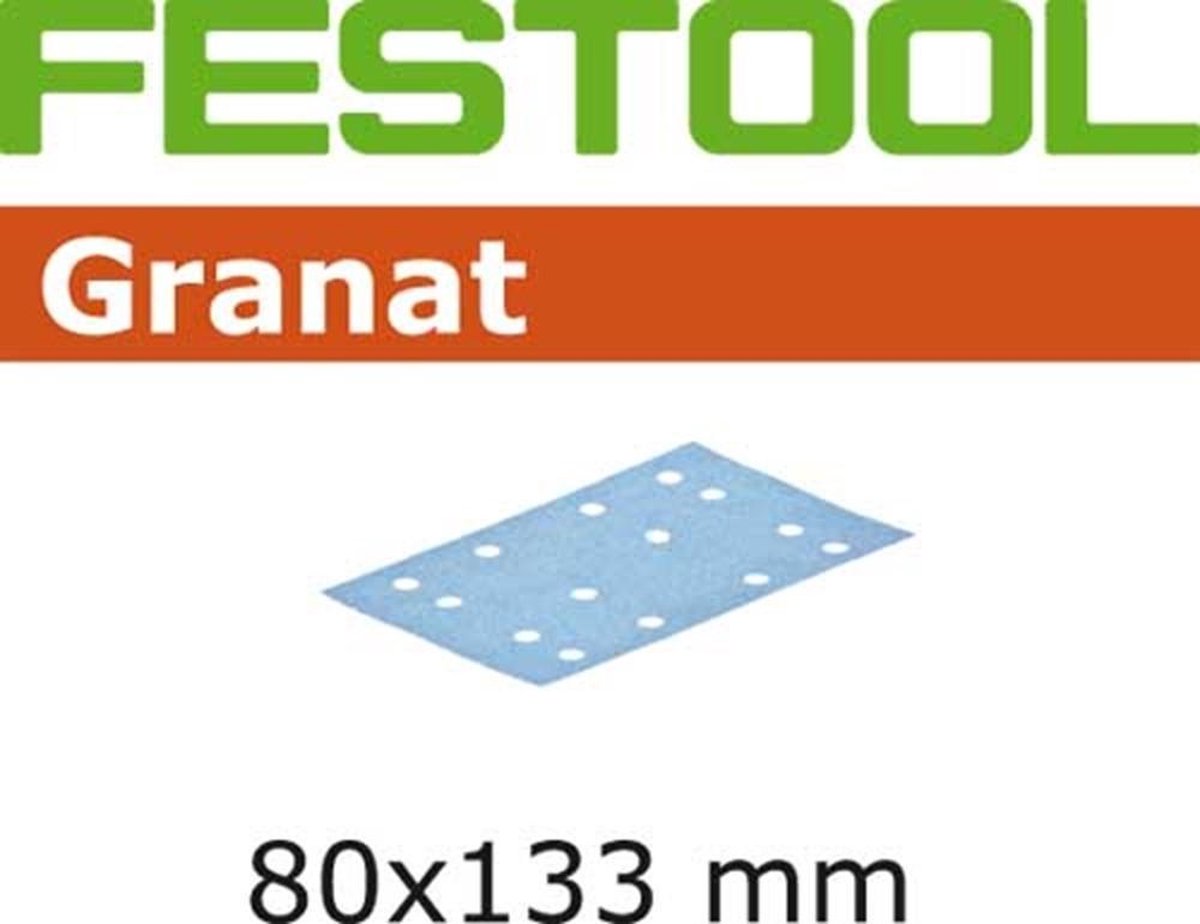 Festool Granat STF 80x133 P80 GR/10 Schuurstroken | 497128