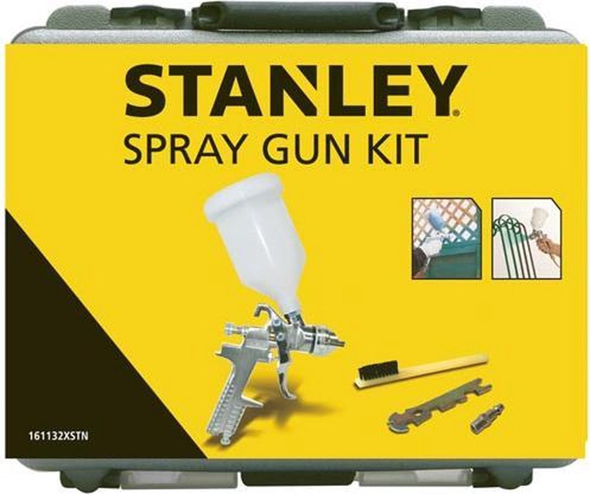 Stanley SPRAY GUN KIT Gravity spray gun 0,6 litre | 161132XSTN