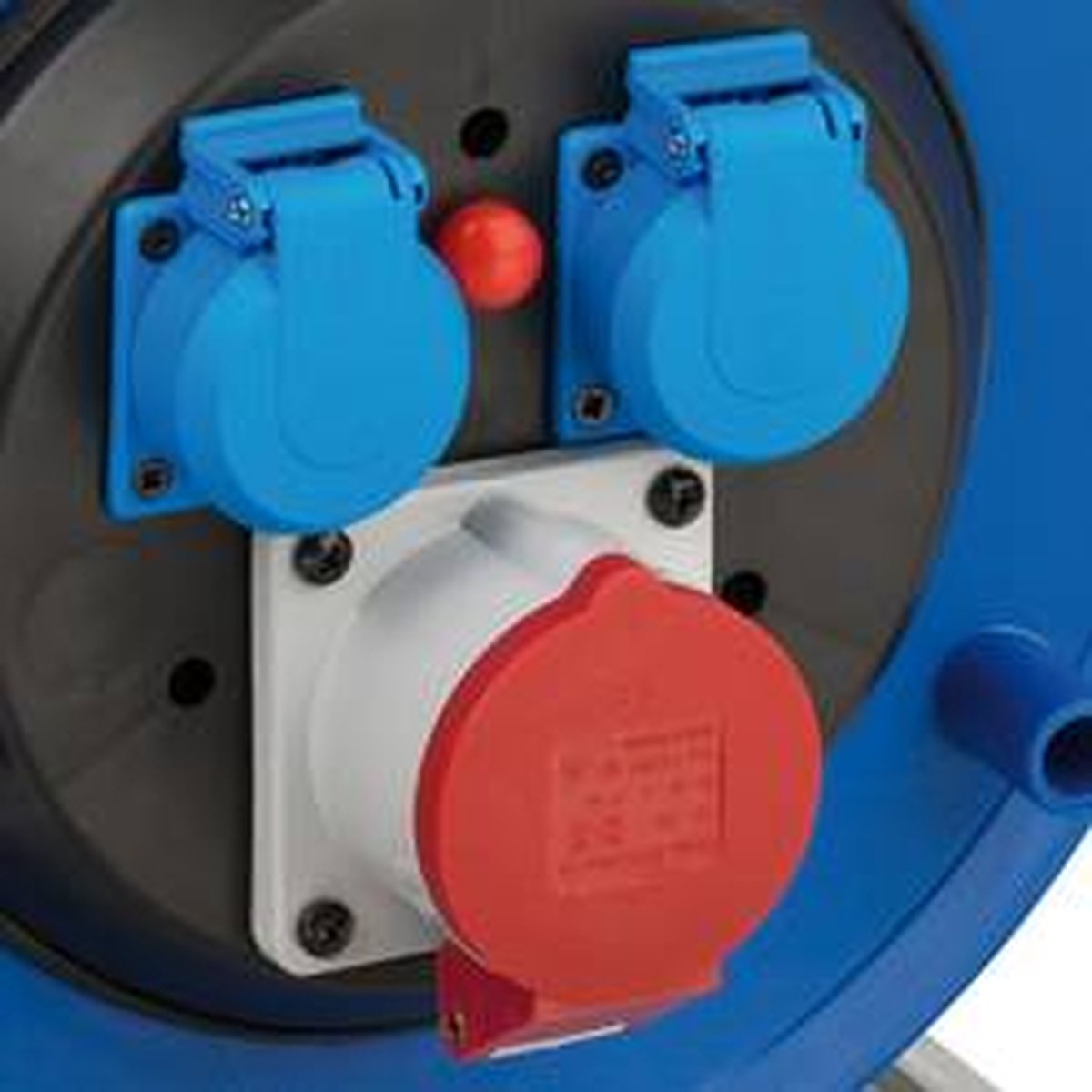 Brennenstuhl Kabelhaspel 30 mtr | IP44 | 5G1.5 | 400V | Voor de bouw | 1182720