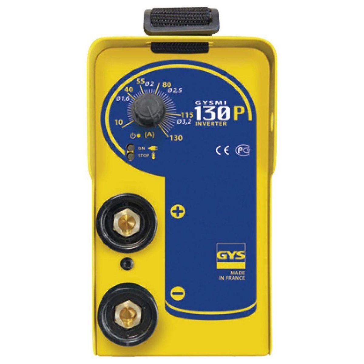 GYS MI 130 P lasapparaat inverter tot 3,2 mm koffer