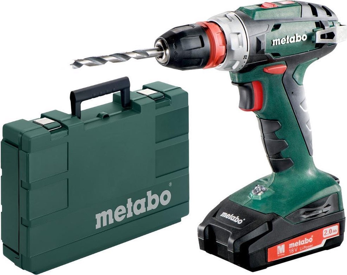 Metabo BS 18 Quick 18 Volt accu-boorschroevendraaier