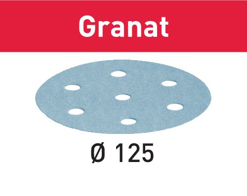 Festool Schuurschijven Granat STF D125/90 P400 GR/100 | 497177
