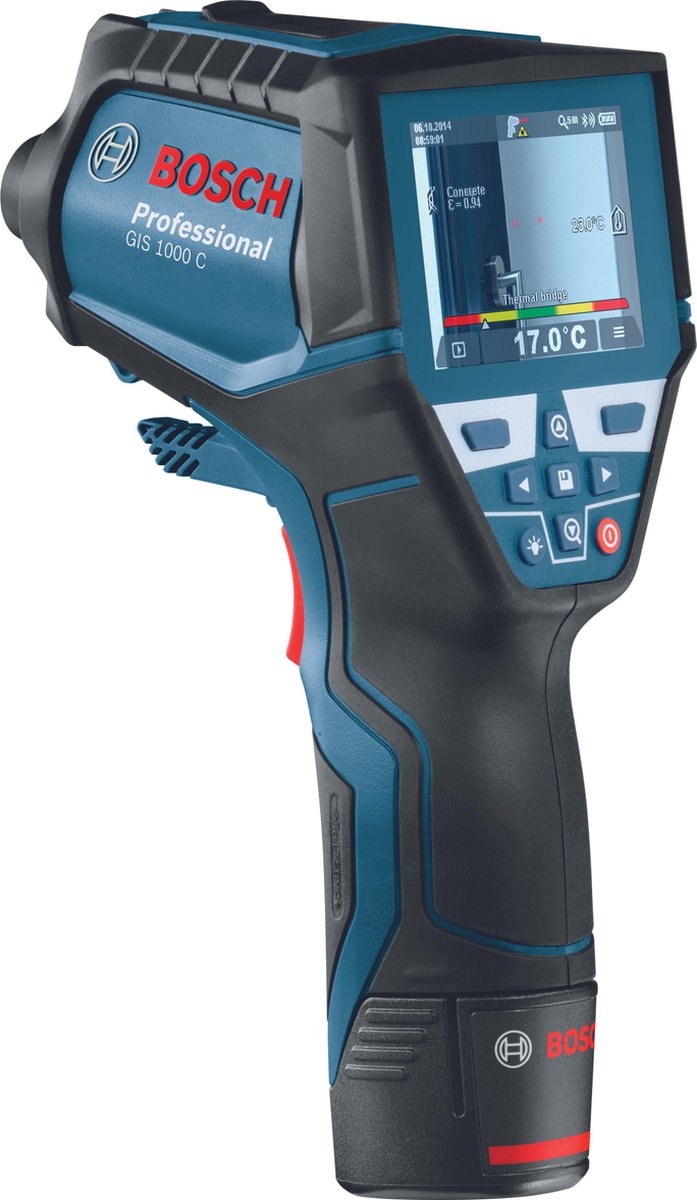 Bosch GIS 1000 C Professional temperatuur- en vochtmeter