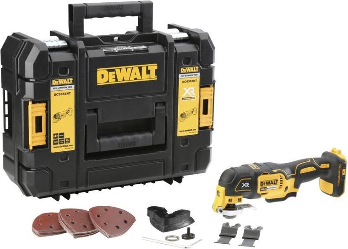 DeWalt DCS355NT Oscillerende multitool | body in TSTAK