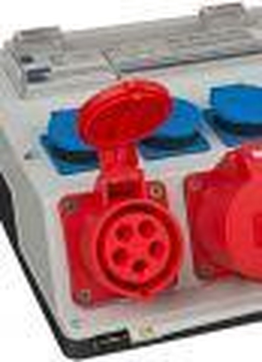 Brennenstuhl Wandverdeler 4/16A IP44 3x LS 230V/16 A, 1xFI 40 A 4-polig 30mA