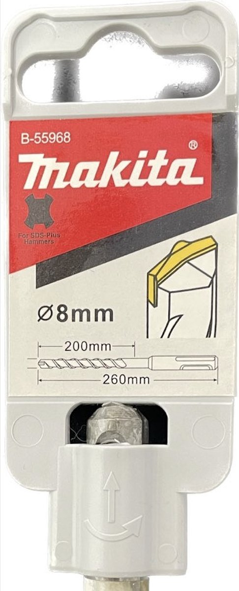 Makita PBS: SDS-PLUS 8x260mm - B-55968