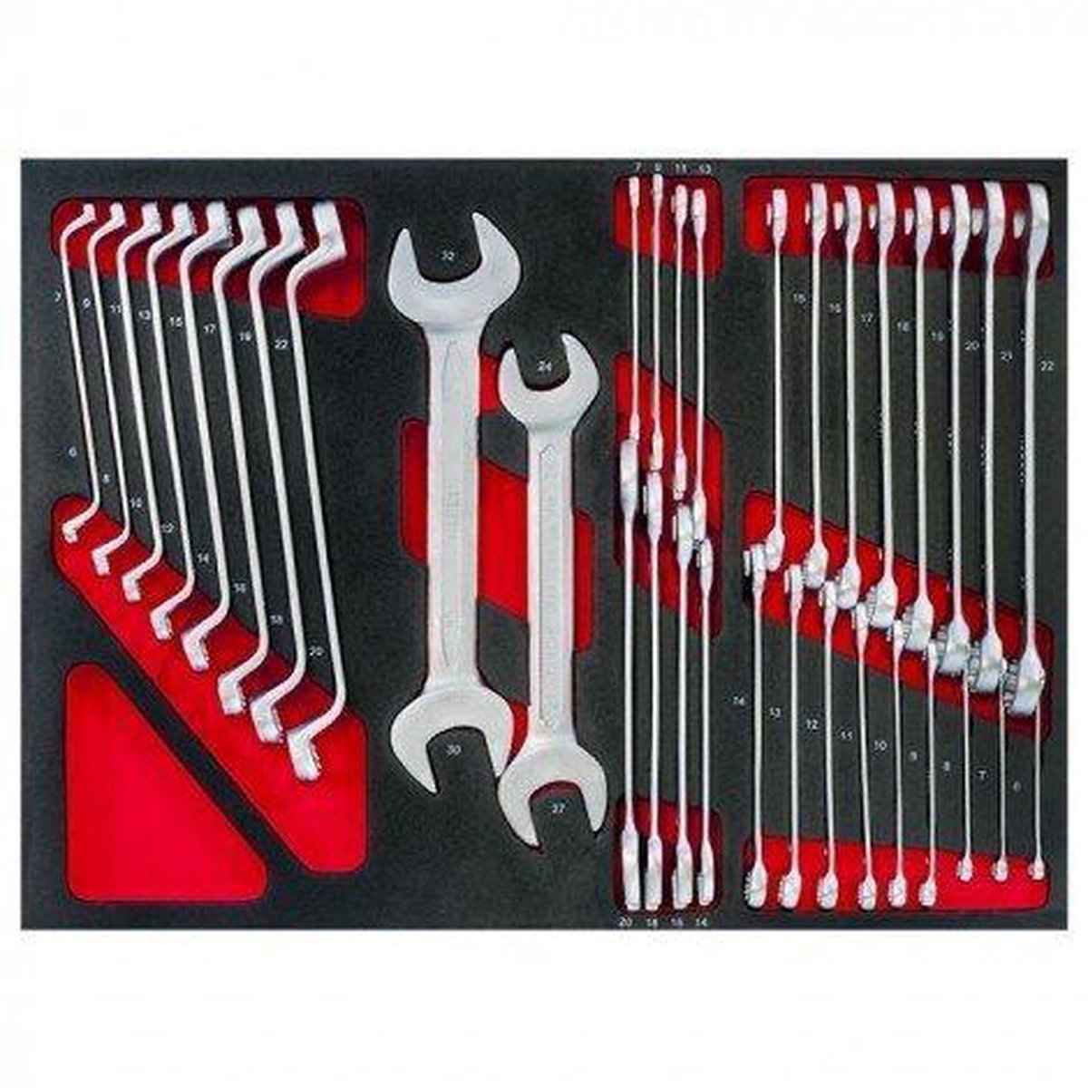 Airpress 7 laden gereedschapwagen 217-delig