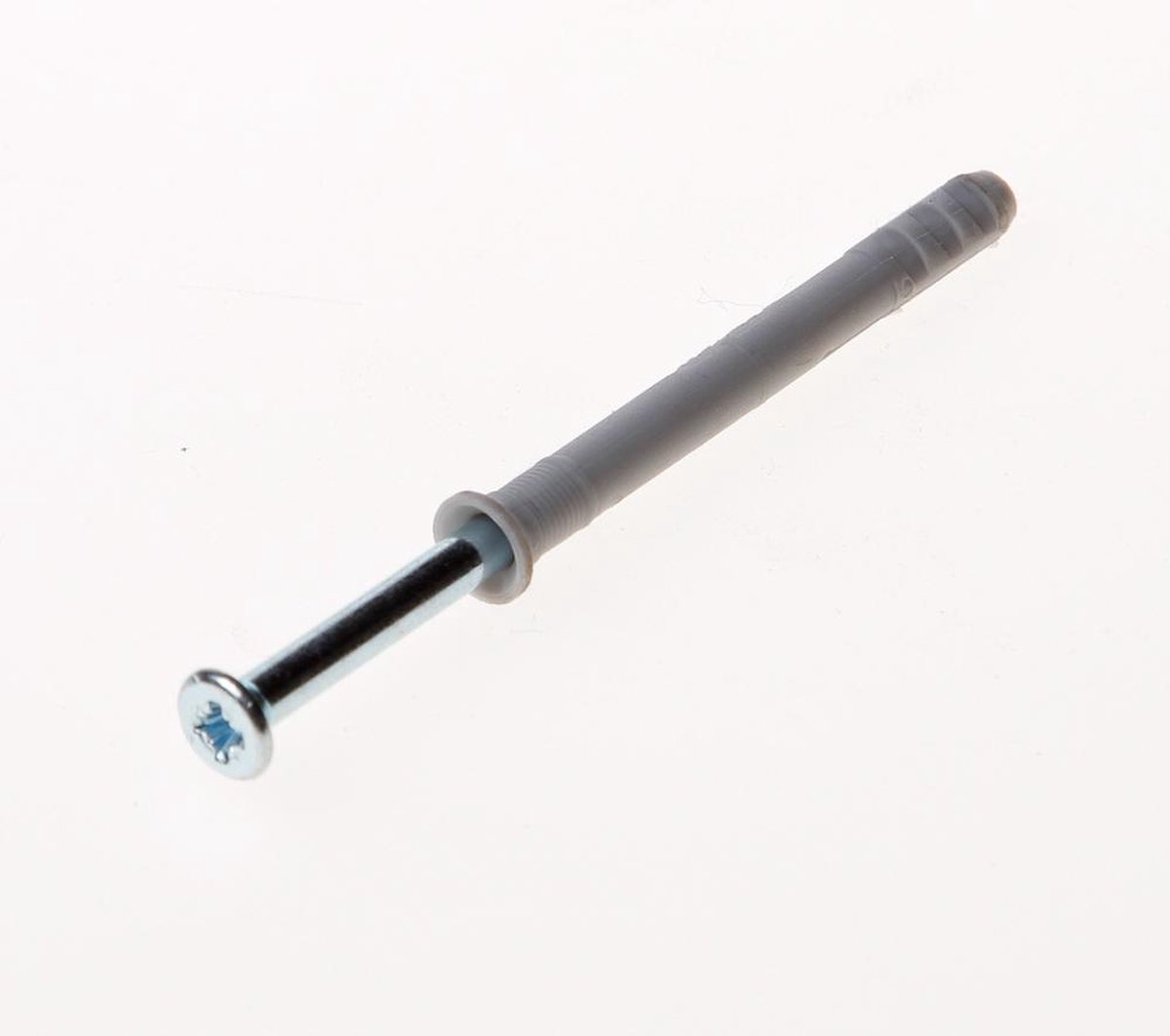 Fischer N 5X50/25 S NAGELPLUG 100 St - Grijs