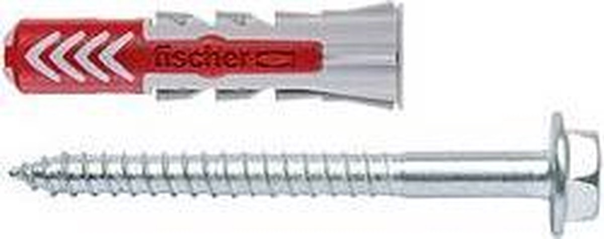 Fischer DUOPOWER 12X60 S 10 St - Grijs