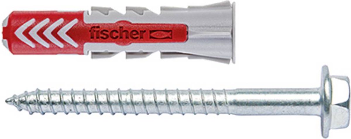 Fischer DUOPOWER 12X60 S 10 St - Grijs