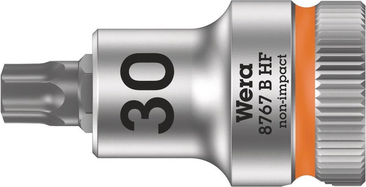 Wera 8767 B HF TORX® Zyklop Bitdop met 3/8"-aandrijving, met vasthoudfunctie, TX 30 x 35 mm - 1 stuk(s)