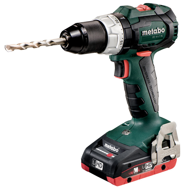 Metabo BS 18 LT BL accuboormachine LiHD 4.0Ah in koffer