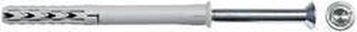 Fischer SXR 8 X 100 T KOZIJNPLUG 50 St - Grijs