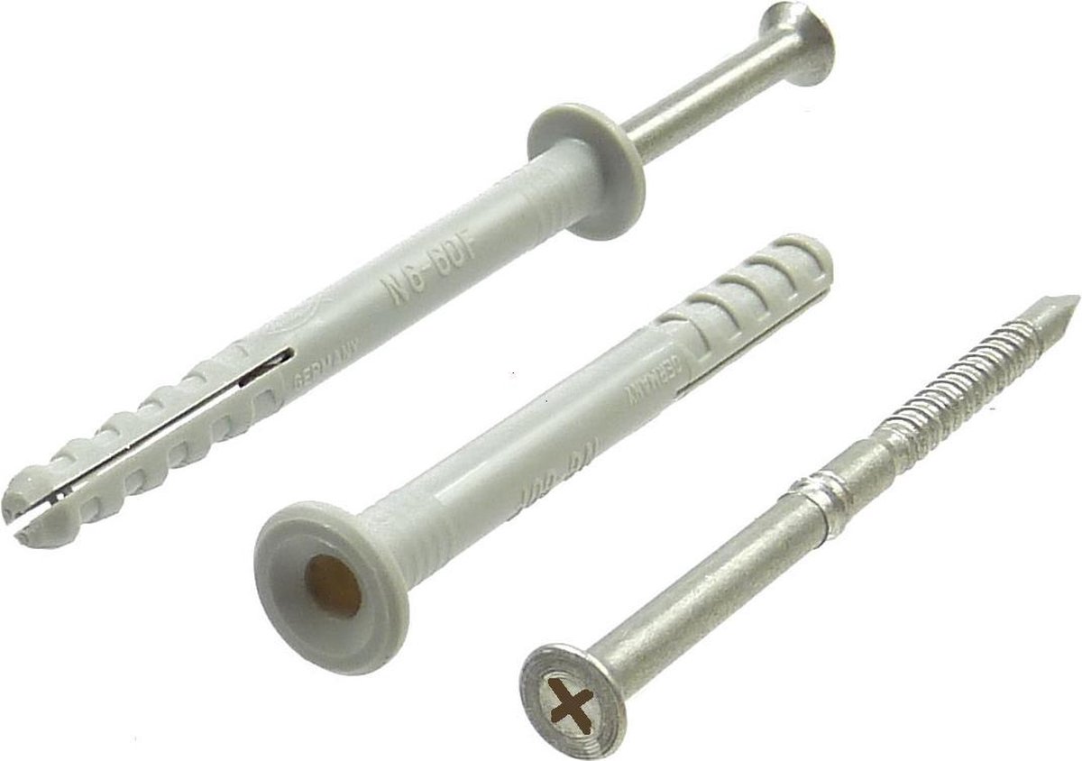 Fischer N 5X30/5 S NAGELPLUG 100 St - Grijs