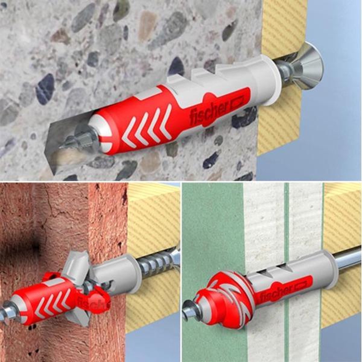 Fischer DUOPOWER 10X50 50 St - Grijs