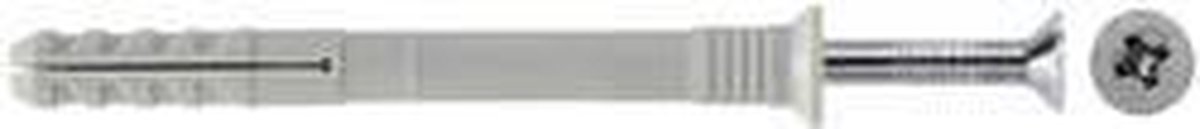 Fischer N 8X120/80 S NAGELPLUG 100 St