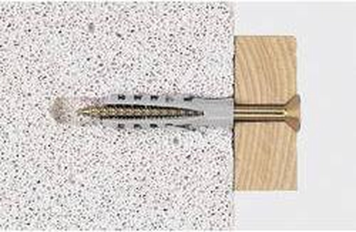 Fischer SUPERPLUG S 10 50 St - Grijs