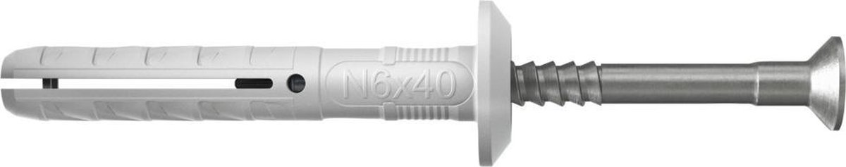 Fischer N 6X40/7 P NAGELPLUG (50) 50 St